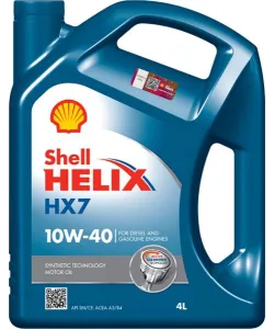 SHELL Motorno ulje HELIX HX7 10W40 4L