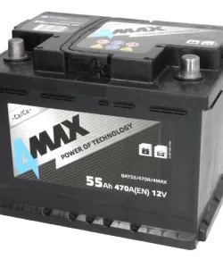 4MAX Akumulator startera BAT55/470R/4MAX